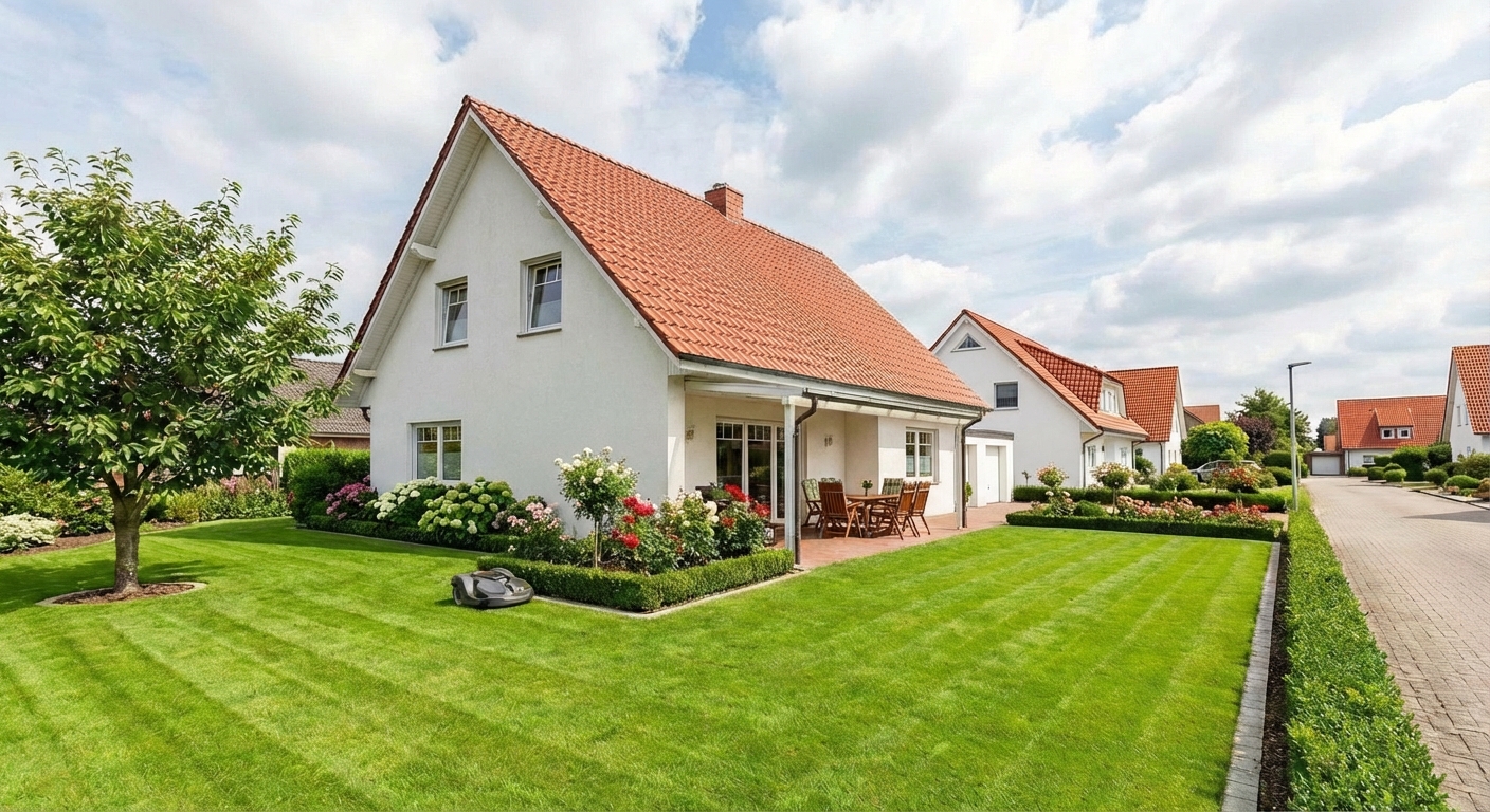 Garten nach der Optimierung